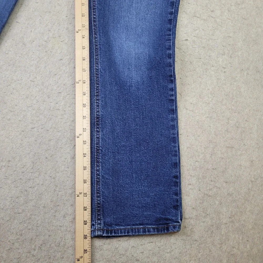 Levi Strauss Signature Jeans Men's 30x30 Athletic Fit Straight Leg‎ Blue Denim